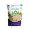 CR Pets Thrive Bites Hemp Treats: 2mg Peanut Butter- a package of Thrive Bites hemp treats made with Signature CR Balance- simply whole plant hemp and unrefined, cold-pressed, organic coconut oil.